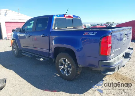 2017 Chevrolet Colorado Z71 из США, поврежденный, VIN 1GCGTDEN8H1239383